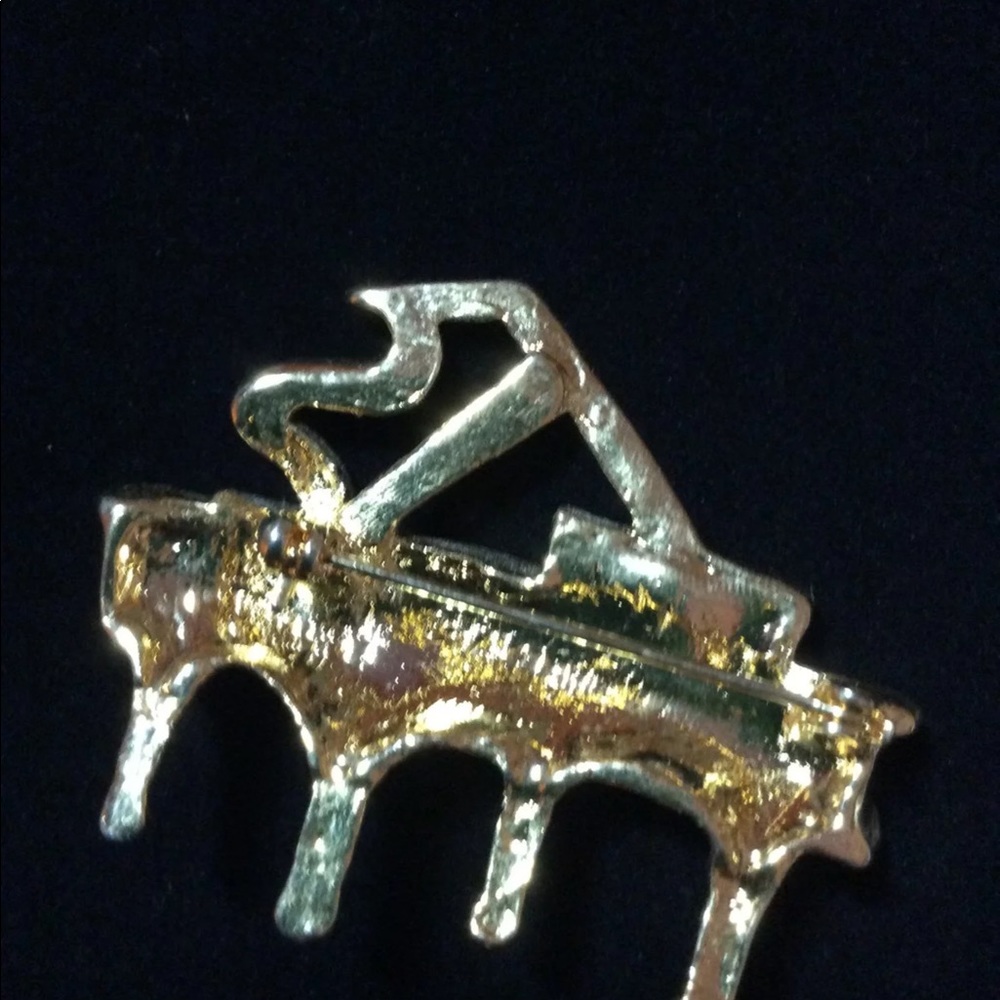 New Rhinestone Piano Pin - Picture 2 of 2